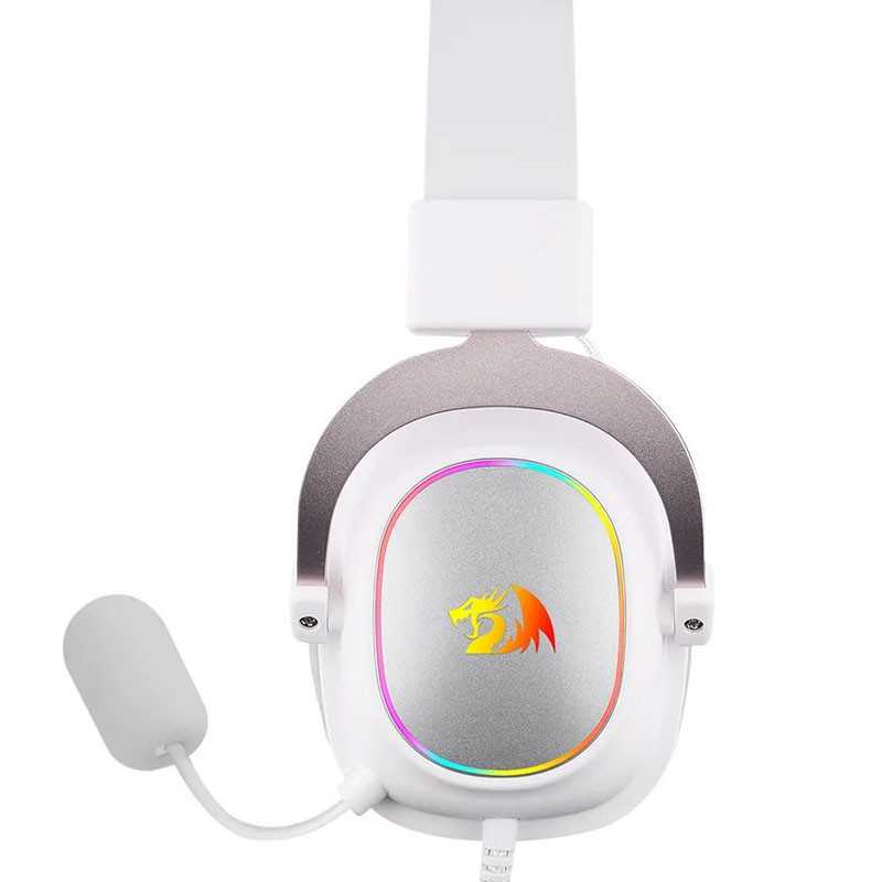 Casque Gaming Redragon Zeus-X H510 RGB Blanc en Tunisie
