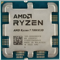 Processeur AMD Ryzen7 7800X3D 5GHz AM5 Tray En Tunisie