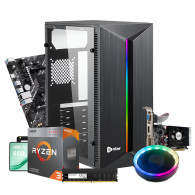 Pc De Bureau Gamer Lightgaming R3 AMD Ryzen 3 16Go 256Go SSD Noir en Tunisie