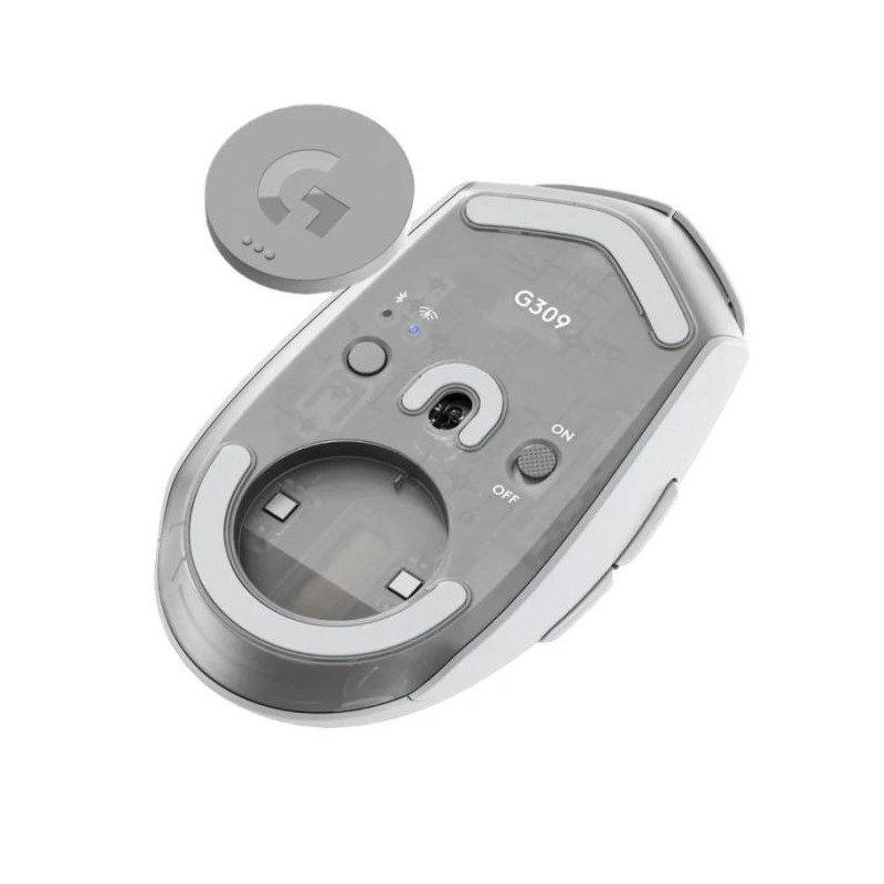 Souris Gamer Sans Fil Logitech G309 Lightspeed Blanc en Tunisie