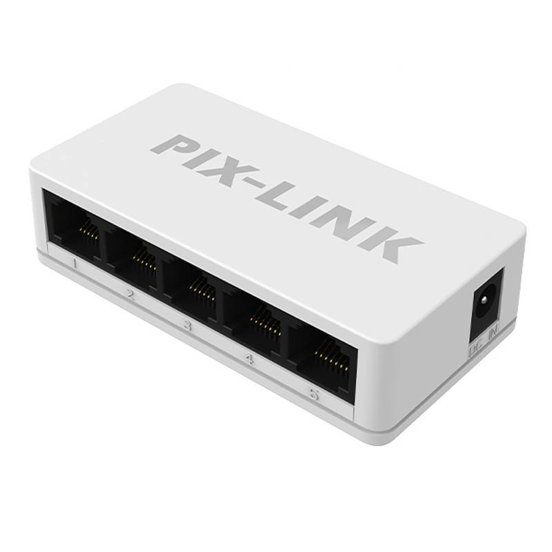 Switch De Bureau Pix Link SW05S 5 Ports 10/100 Mbps en Tunisie