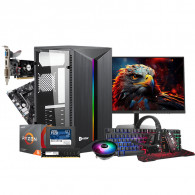 Pc De Bureau Gamer Lightgaming AMD Ryzen 5 16Go 512Go SSD GT610