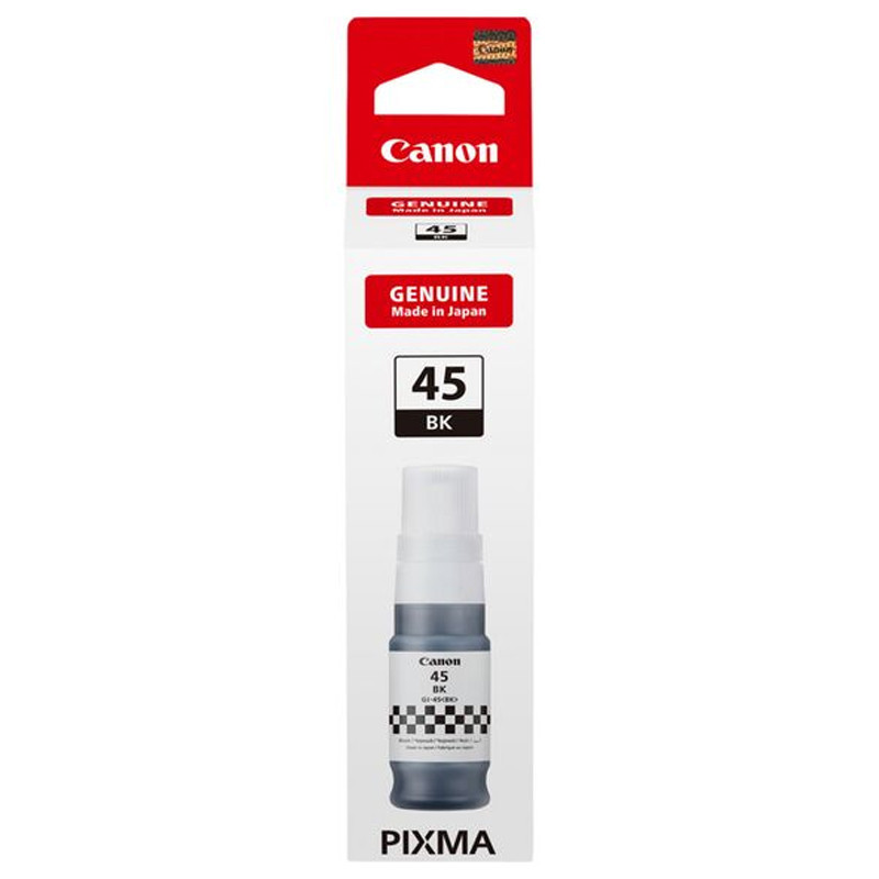 Bouteille D'encre Canon GI-45 Original 70Ml Noir en Tunisie