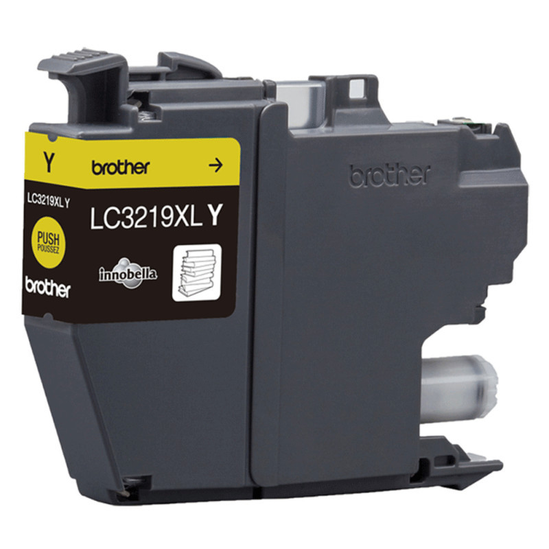 Cartouche D'encre BrotherLC3219XL Adaptable Jaune en Tunisie