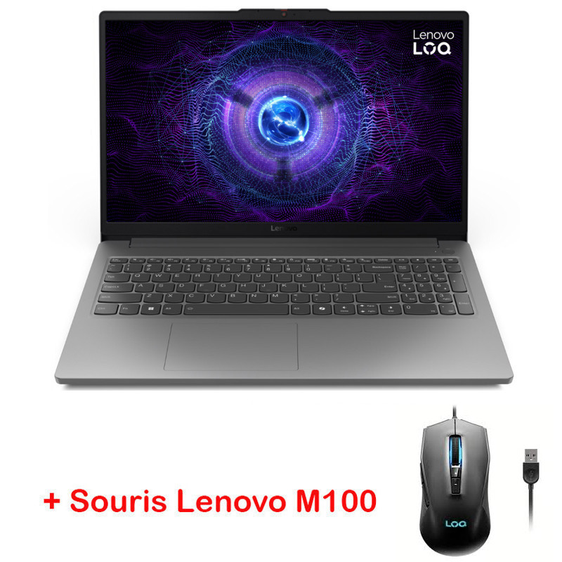 Pc Portable Gamer Lenovo LOQ 15IAX9E i7 12Gén 32Go 512Go SSD En Tunisie