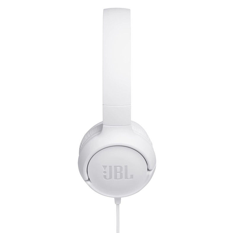 Micro Casque Filaire  JBL Tune 500 Blanc En Tunisie