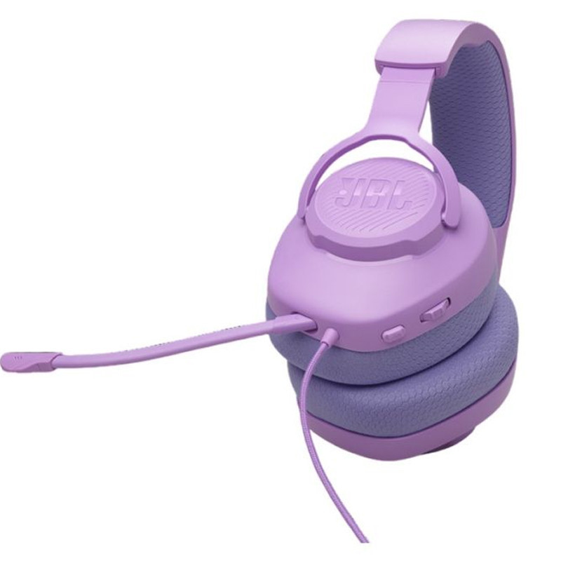 Micro Casque Gamer Filaire  JBL Quantum 100 Violet En Tunisie
