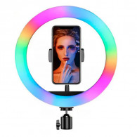 Ring Light RGB 3D 12 Pouces Noir en Tunisie Ring Light RGB 3D 12 Pouces Noir en Tunisie