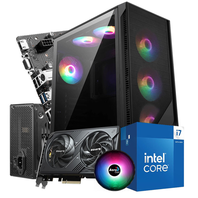 Pc De Bureau Gamer MSI i7 14Gén 16Go 512Go SSD RTX 5060