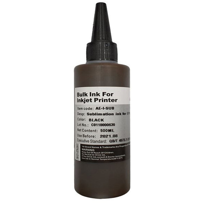 Bouteille d’Encre Sublimation Epson Ecotank 103 500ml Noir en Tunisie Bouteille d’Encre Sublimation Epson Ecotank 103 500ml Noir en Tunisie