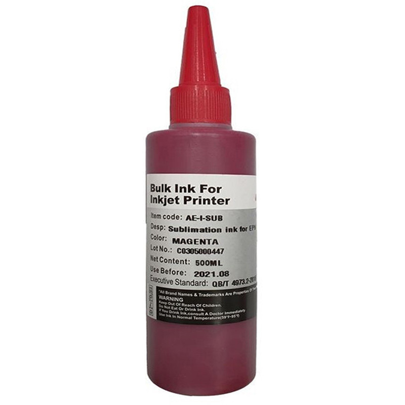 Bouteille d’Encre Sublimation Epson Ecotank 103 500ml Magenta en Tunisie Bouteille d’Encre Sublimation Epson Ecotank 103 500ml Magenta en Tunisie