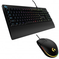 Pack Gamer Logitech : Clavier G213 Prodigy & Souris G102 Noir en Tunisie Pack Gamer Logitech : Clavier G213 Prodigy & Souris G102 Noir en Tunisie
