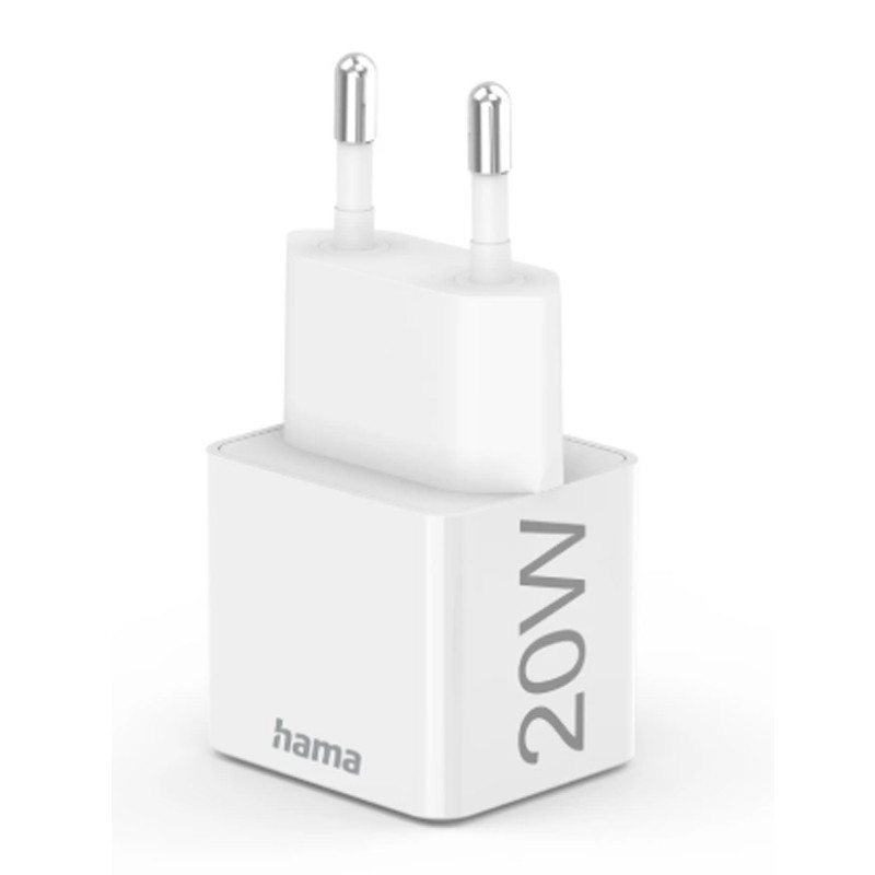 Chargeur Hama Type-C 25W Blanc