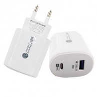 Chargeur BS160 Type-C 38W Blanc EN Tunisie Chargeur BS160 Type-C 38W Blanc EN Tunisie