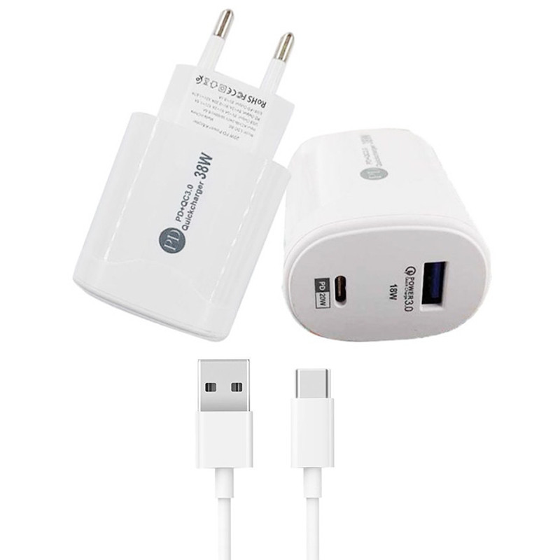 Chargeur BS160 Type-C 38W Blanc EN Tunisie