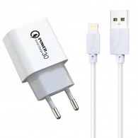 Chargeur CX220 Lightning Blanc