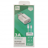 Chargeur B05 Lightning 18W Blanc