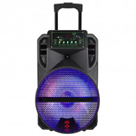 Haut Parleur Bluetooth Boom Sound J-1206 Avec Microphone Noir en Tunisie