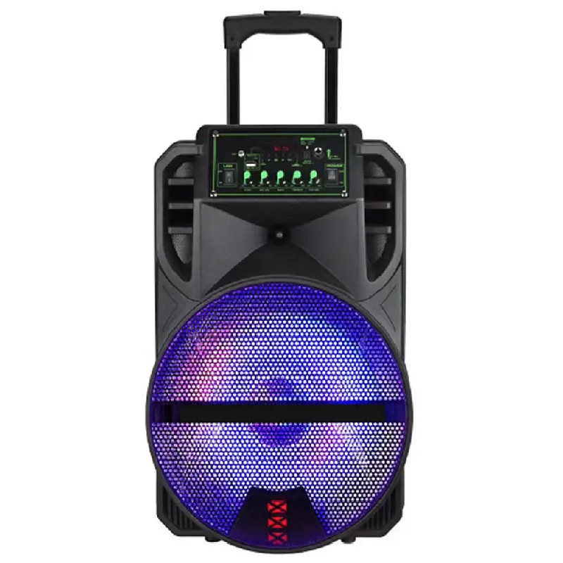Haut Parleur Bluetooth Boom Sound J-1206 Avec Microphone Noir en Tunisie
