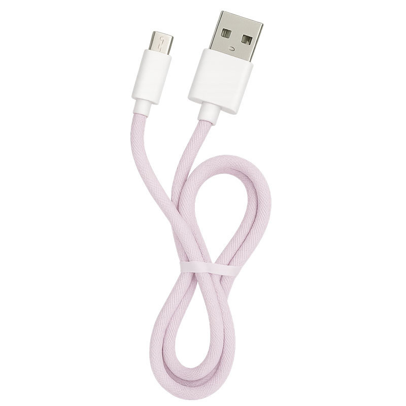 Câble Chargeur C800 Micro USB Rose en Tunisie