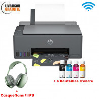 Imprimante à Réservoir Intégré 3En1 HP Smart Tank 581 Couleur Wi-Fi - Noir (4A8D4A) en Tunisie