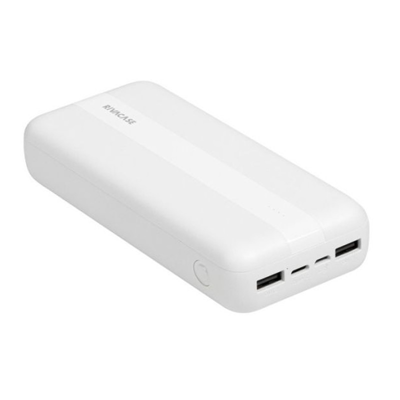 Power Bank Rivacase VA2081 20000 mAh Blanc en Tunisie