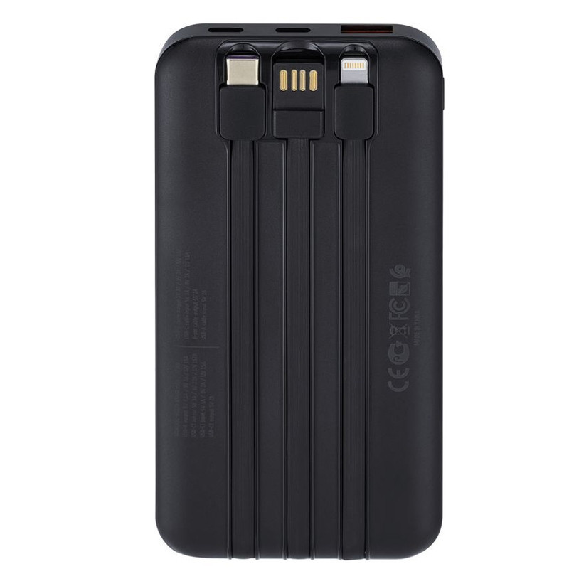 Power Bank Rivacase VA2211 10000 mAh Noir en Tunisie