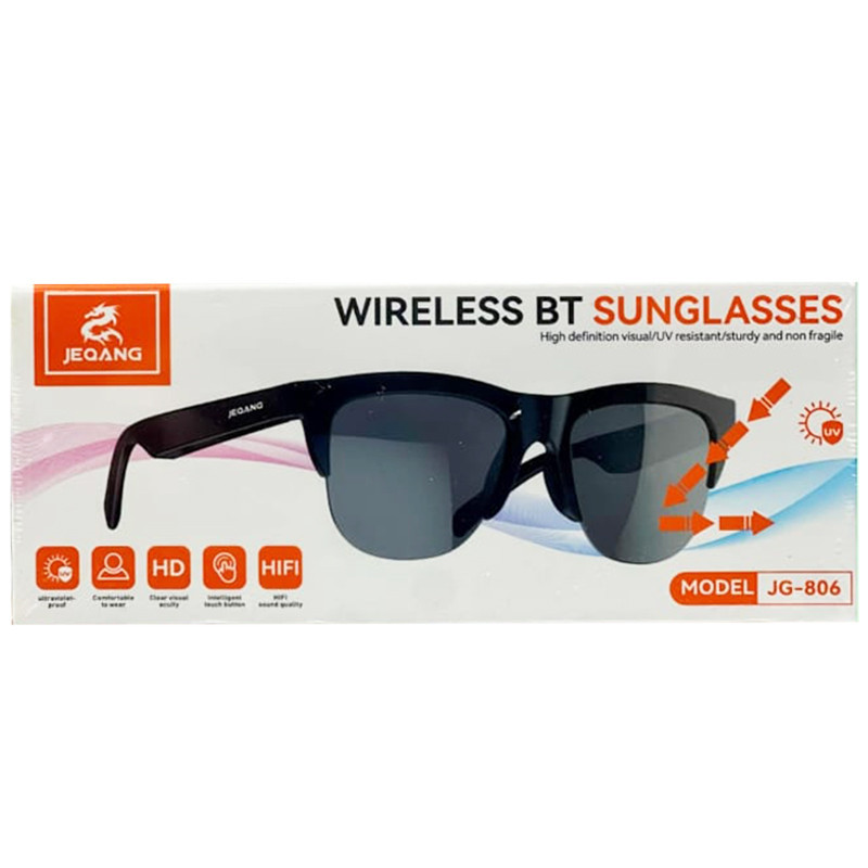 Lunette Connectée Jeqang JC-806 Smart Noir en Tunisie