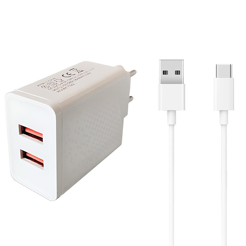 Chargeur LDO-B18 2 Ports Type C 18W Blanc en Tunisie Chargeur LDO-B18 2 Ports Type C 18W Blanc en Tunisie