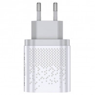Chargeur LDO-B18 2 Ports Type C 18W Blanc en Tunisie Chargeur LDO-B18 2 Ports Type C 18W Blanc en Tunisie