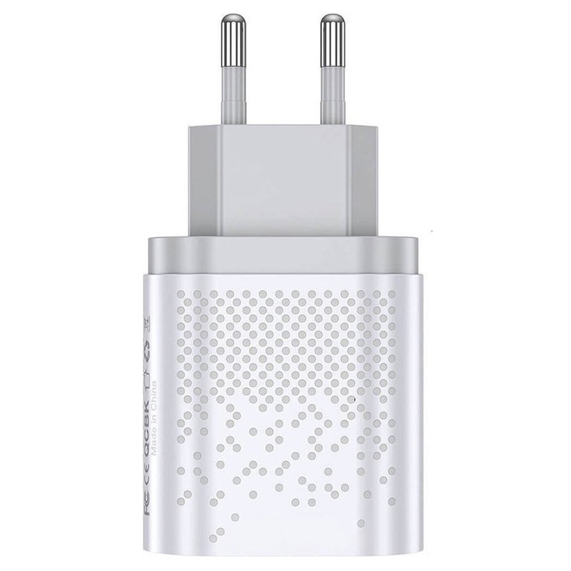 Chargeur LDO-B18 2 Ports Type C 18W Blanc en Tunisie