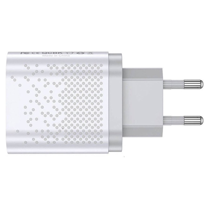 Chargeur LDO-B18 2 Ports Type C 18W Blanc en Tunisie