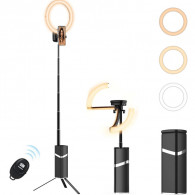 Ring Light LED Maxom 10.5 Pouces Noir en Tunisie