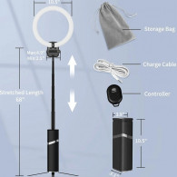 Ring Light LED Maxom 10.5 Pouces Noir en Tunisie