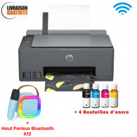Imprimante à Réservoir Intégré 3En1 HP Smart Tank 581 Couleur Wi-Fi - Noir (4A8D4A)
