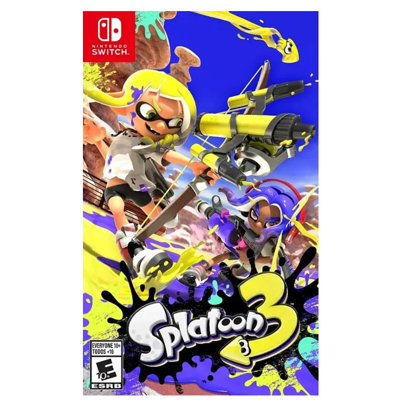 Jeux Nintendo Switch Splatoon 3 SWI VF En Tunisie Jeux Nintendo Switch Splatoon 3 SWI VF En Tunisie