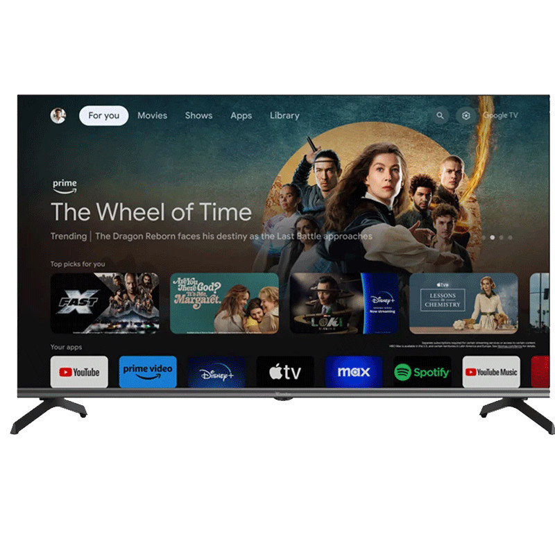 TV Condor G730 50" UHD Smart Google Tv Noir en Tunisie
