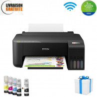Imprimante à Réservoir Intégré EPSON ECOTANK L1250 Couleur Wi-Fi - Noir (C11CJ71403)
