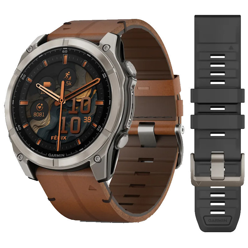 Montre Connectée Garmin Fenix 8 Sapphire Titanuim En Tunisie
