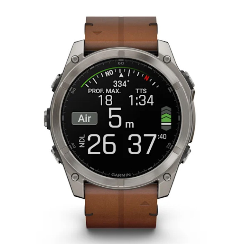 Montre Connectée Garmin Fenix 8 Sapphire Titanuim En Tunisie