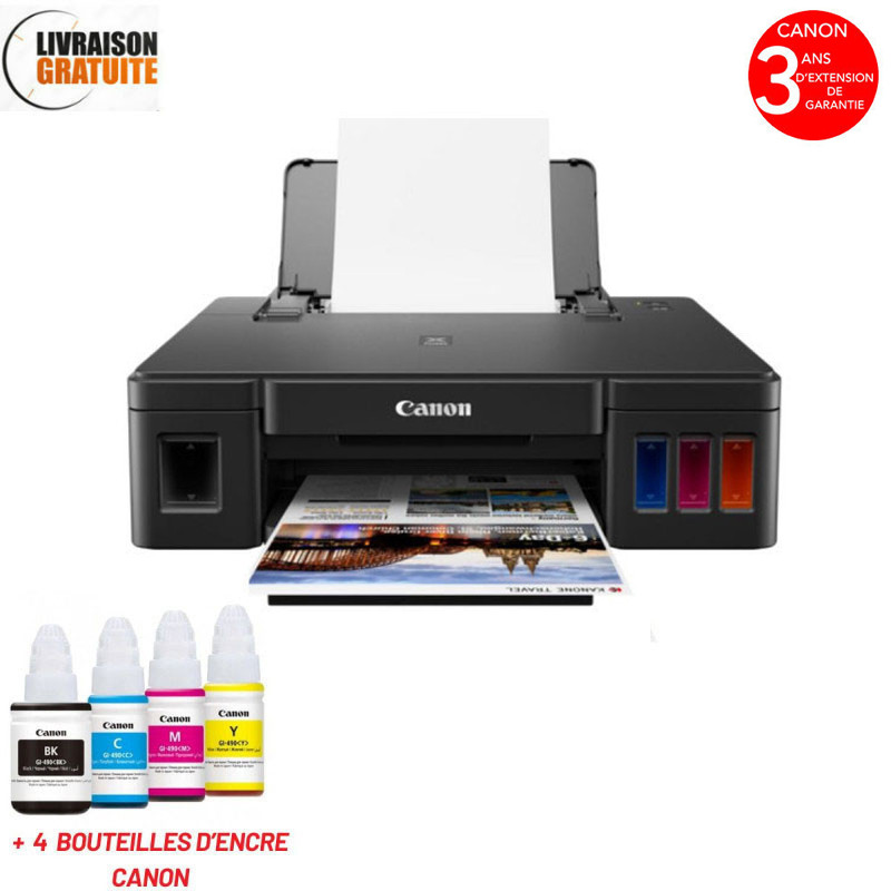Imprimante à Réservoir Intégré Canon Pixma G1410 Couleur Noir en Tunisie Imprimante à Réservoir Intégré Canon Pixma G1410 Couleur Noir en Tunisie