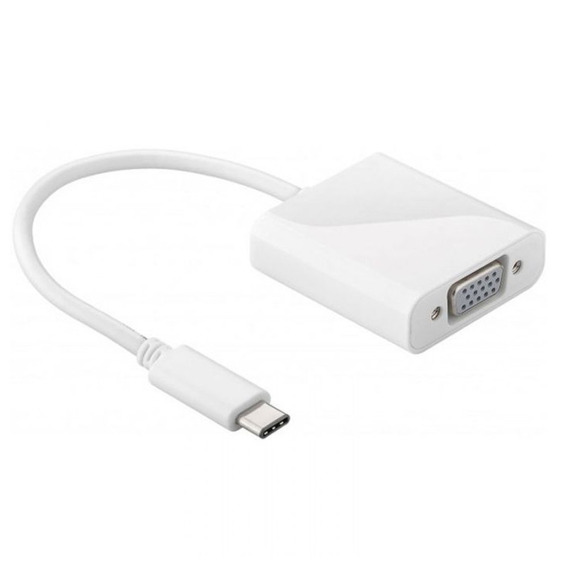 Adaptateur Type C Vers VGA Blanc En Tunisie
