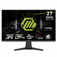 Ecran Gaming MSI MAG275QF 27" WQHD 180Hz Noir En Tunisie Ecran Gaming MSI MAG275QF 27" WQHD 180Hz Noir En Tunisie