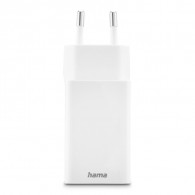 Adaptateur Chargeur Hama 2 Ports Type-C 45W Blanc en Tunisie