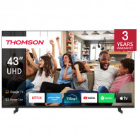 TV Thomson 43" 43UG4S14 UHD Google Tv Noir en Tunisie TV Thomson 43" 43UG4S14 UHD Google Tv Noir en Tunisie