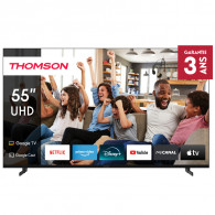 TV Thomson 55" 55UG4S14 UHD Google Tv Noir en Tunisie TV Thomson 55" 55UG4S14 UHD Google Tv Noir en Tunisie