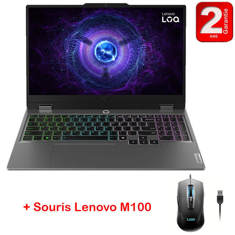 Pc Portable Gamer Lenovo LOQ 15IAX9 i5 12Gén 24Go 512Go SSD RTX 3050 Windows11 en Tunisie Pc Portable Gamer Lenovo LOQ 15IAX9 i5 12Gén 24Go 512Go SSD RTX 3050 Windows11 en Tunisie