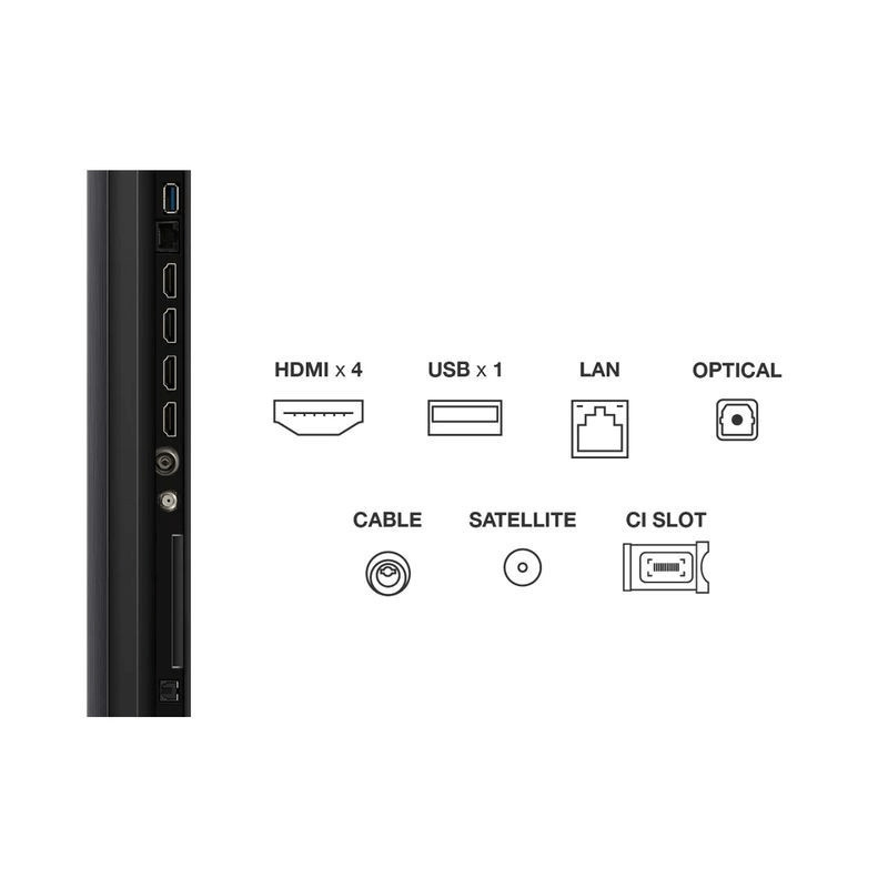 TV TCL C6K 55" 4K UHD Smart TV MiniLED Noir en Tunisie