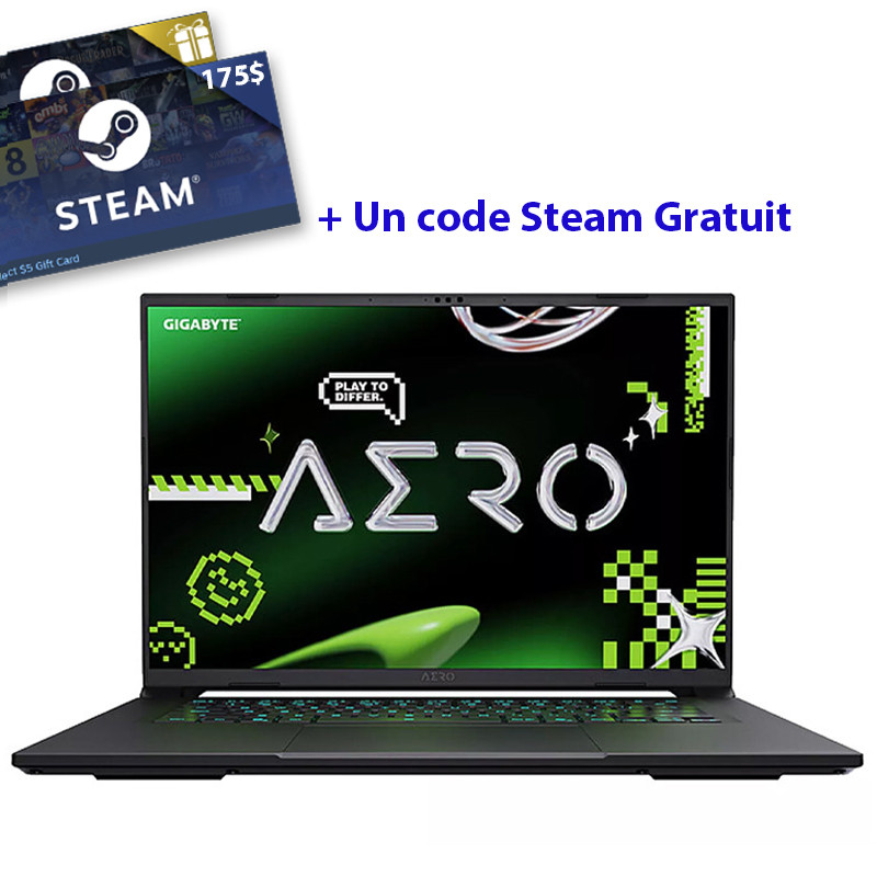 Pc Portable Gamer Gigabyte Aero X16 1WH Ryzen AI 7 48Go 1To SSD Windows 11 en Tunisie