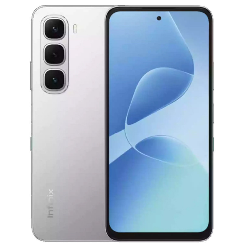 Infinix Hot 60i 4G 6Go 128Go Silver en Tunisie